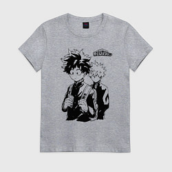 Женская футболка Моя геройская академия