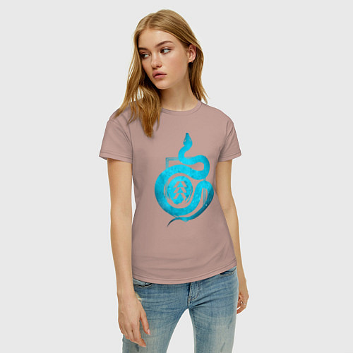Женская футболка DESTINY, HUNTER / Пыльно-розовый – фото 3