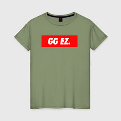 Женская футболка GG EZ