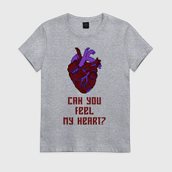 Женская футболка Bring Me The Horizon 2D Сердце