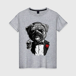 Женская футболка The Dogfather