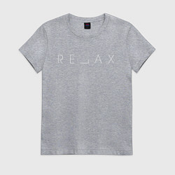 Женская футболка RELAX