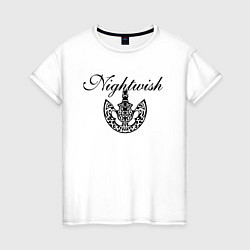 Женская футболка Nightwish Logo Найтвиш Z