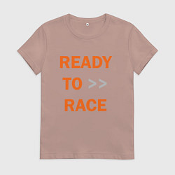 Женская футболка KTM READY TO RACE спина Z