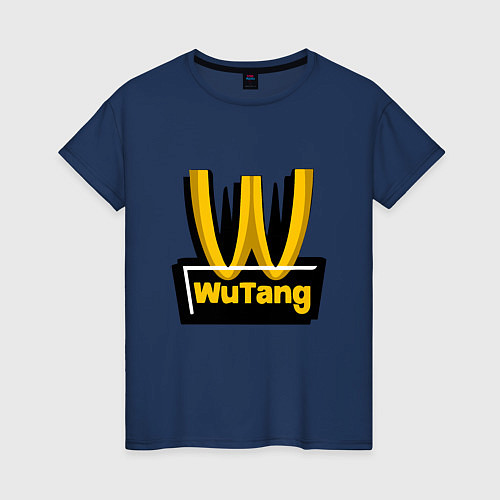 Женская футболка W - Wu-Tang / Тёмно-синий – фото 1