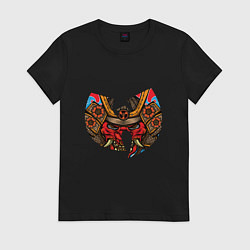Футболка хлопковая женская Wu-Tang Dragon, цвет: черный