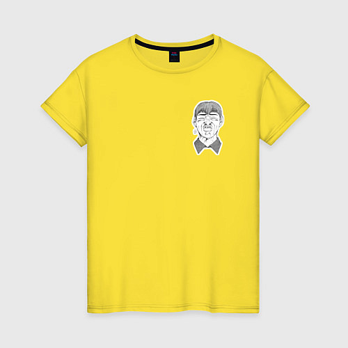 Женская футболка Эйкити Онидзука / Желтый – фото 1