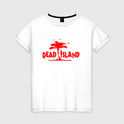 Женская футболка Dead island