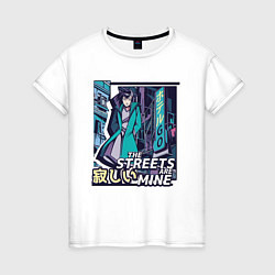 Женская футболка Anime Vaporwave Girl