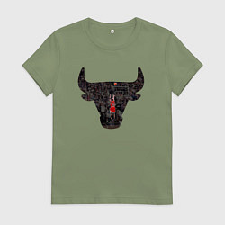 Женская футболка Bulls - Jordan