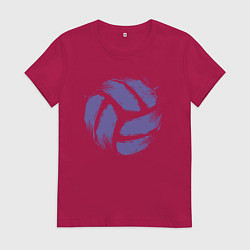 Женская футболка Мяч - Волейбол