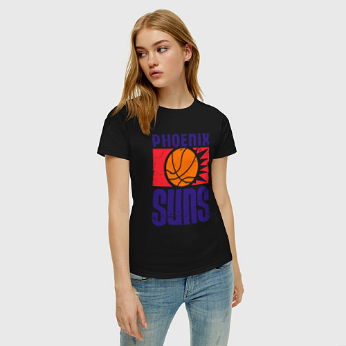 Женская футболка Phoenix Suns / Черный – фото 3