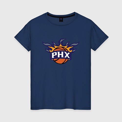 Женская футболка Phoenix Suns / Тёмно-синий – фото 1