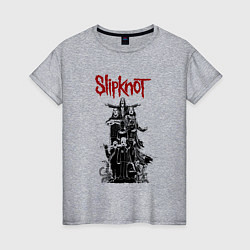 Женская футболка SLIPKNOT СЛИПКНОТ Z