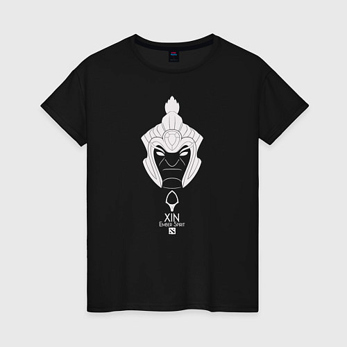 Женская футболка Ember Spirit из Доты 2 / Черный – фото 1
