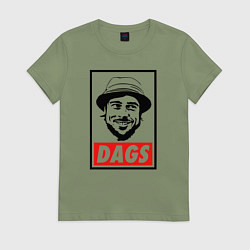 Женская футболка Snatch: Dags