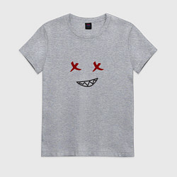 Футболка хлопковая женская До безумия весело FCS, цвет: меланж