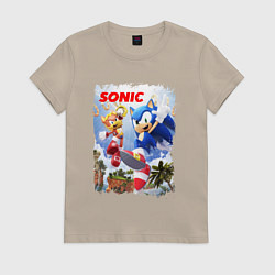 Женская футболка SONIC СОНИК Z