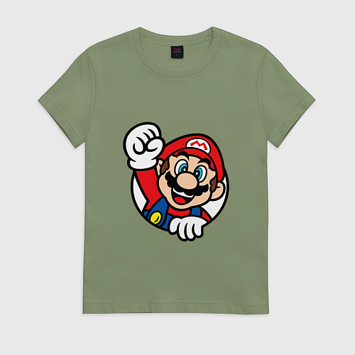 Женская футболка MarioFace / Авокадо – фото 1