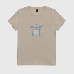 Женская футболка Genshin Impact - Инадзума