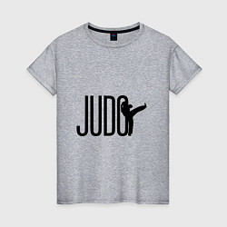 Женская футболка Judo Man