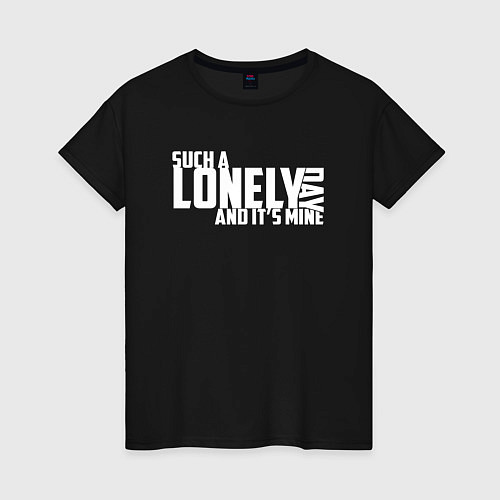 Женская футболка Lonely Day - System Of A Down / Черный – фото 1
