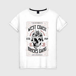 Женская футболка West Coast Bikers Gang