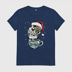 Женская футболка X-mas Owl
