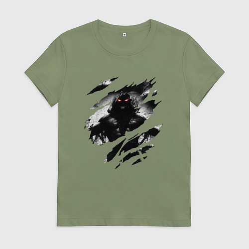 Женская футболка THE GUY DISTURBED РОК / Авокадо – фото 1