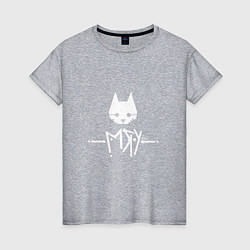 Женская футболка Stray Game Meow Кот бродяга Мяу