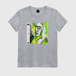 Футболка хлопковая женская SEEMEE TXC, цвет: меланж