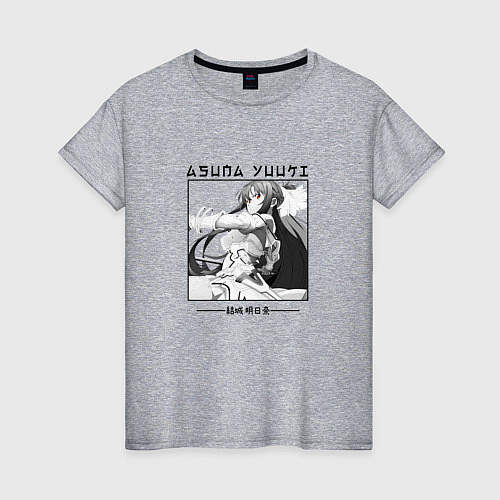 Женская футболка Мастера меча онлайн, Юки Асуна / Меланж – фото 1