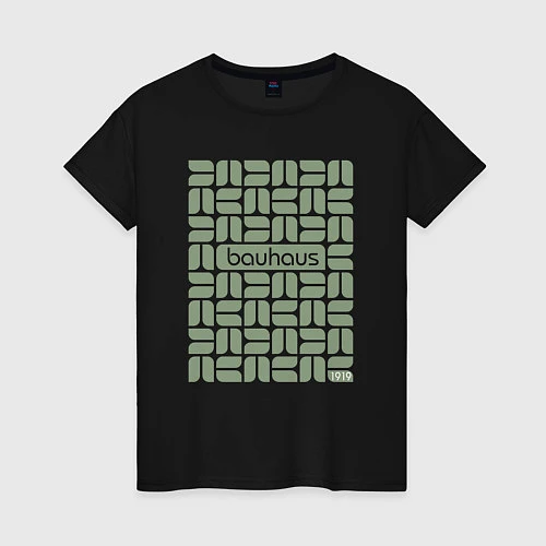 Женская футболка Bauhaus Jade / Черный – фото 1