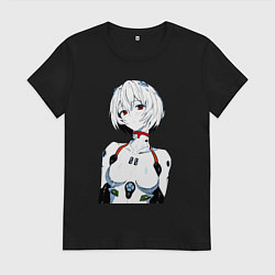 Женская футболка Рей Аянами Rei Ayanami Ева Евангелион