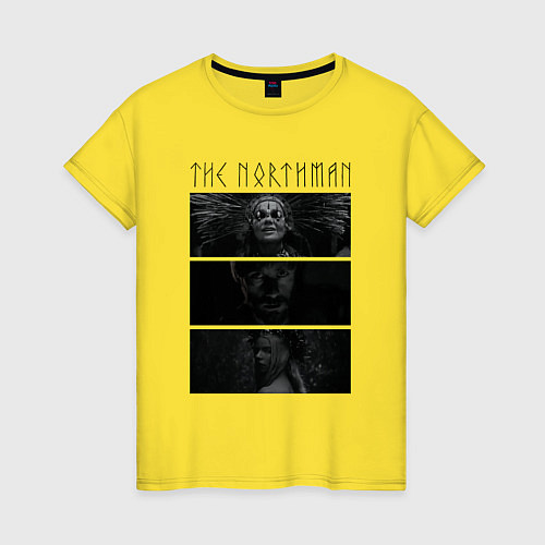 Женская футболка The Northman 2022 / Желтый – фото 1