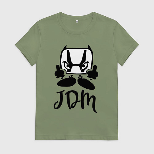 Женская футболка Honda JDM Japan Gesture / Авокадо – фото 1
