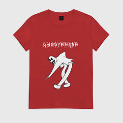 Футболка хлопковая женская ГОСТМЕЙН, цвет: красный