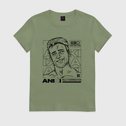 Женская футболка ANIKI BILLY HERRINGTON ASS WE CAN