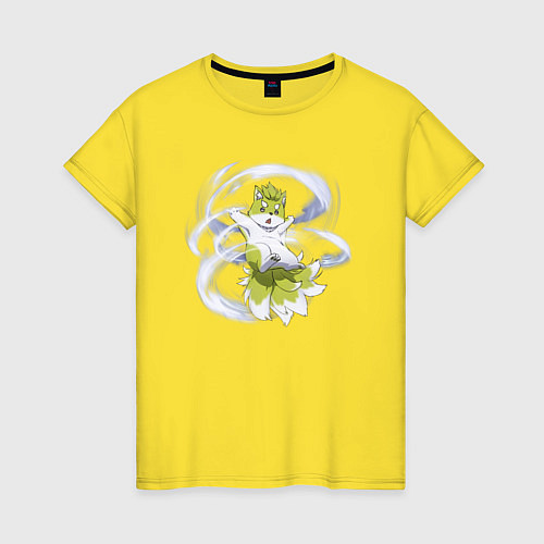 Женская футболка Понто Skeleton Knight in Another World / Желтый – фото 1