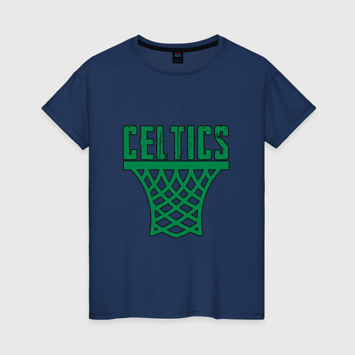 Женская футболка Celtics Dunk / Тёмно-синий – фото 1