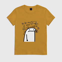 Женская футболка Понятно что ничего не понятно