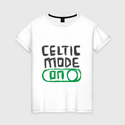 Женская футболка Celtic Mode On