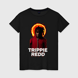 Футболка хлопковая женская TRIPPIE REDD 1400, цвет: черный