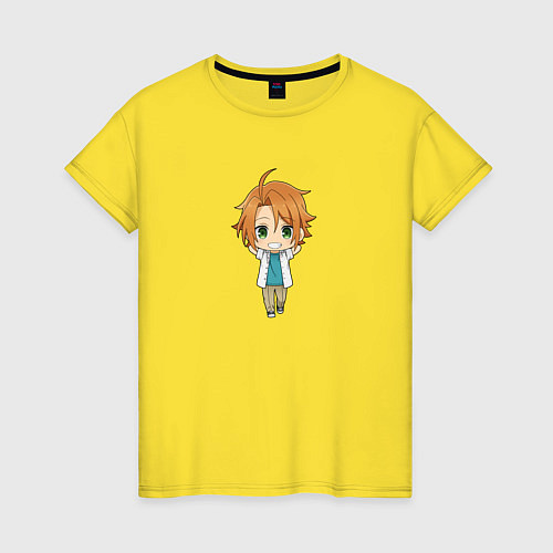 Женская футболка КОИЧИ ШИНДО / Желтый – фото 1