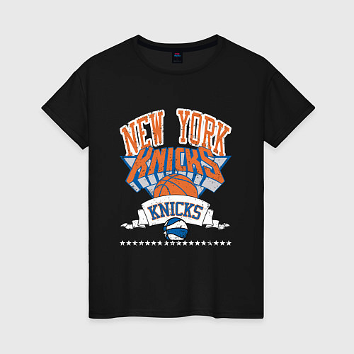 Женская футболка NEW YORK KNIKS NBA / Черный – фото 1