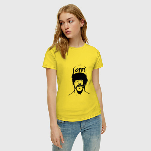 Женская футболка Кидис / Желтый – фото 3