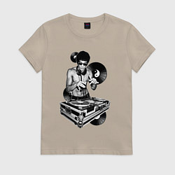 Женская футболка Bruce Lee - Vinyl Dj