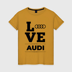 Женская футболка Audi Love Classic