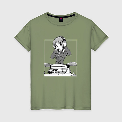 Женская футболка Михо Нисидзуми / Авокадо – фото 1