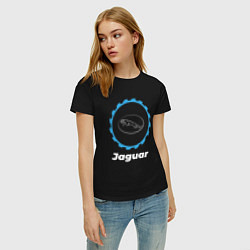 Футболка хлопковая женская Jaguar в стиле Top Gear, цвет: черный — фото 2